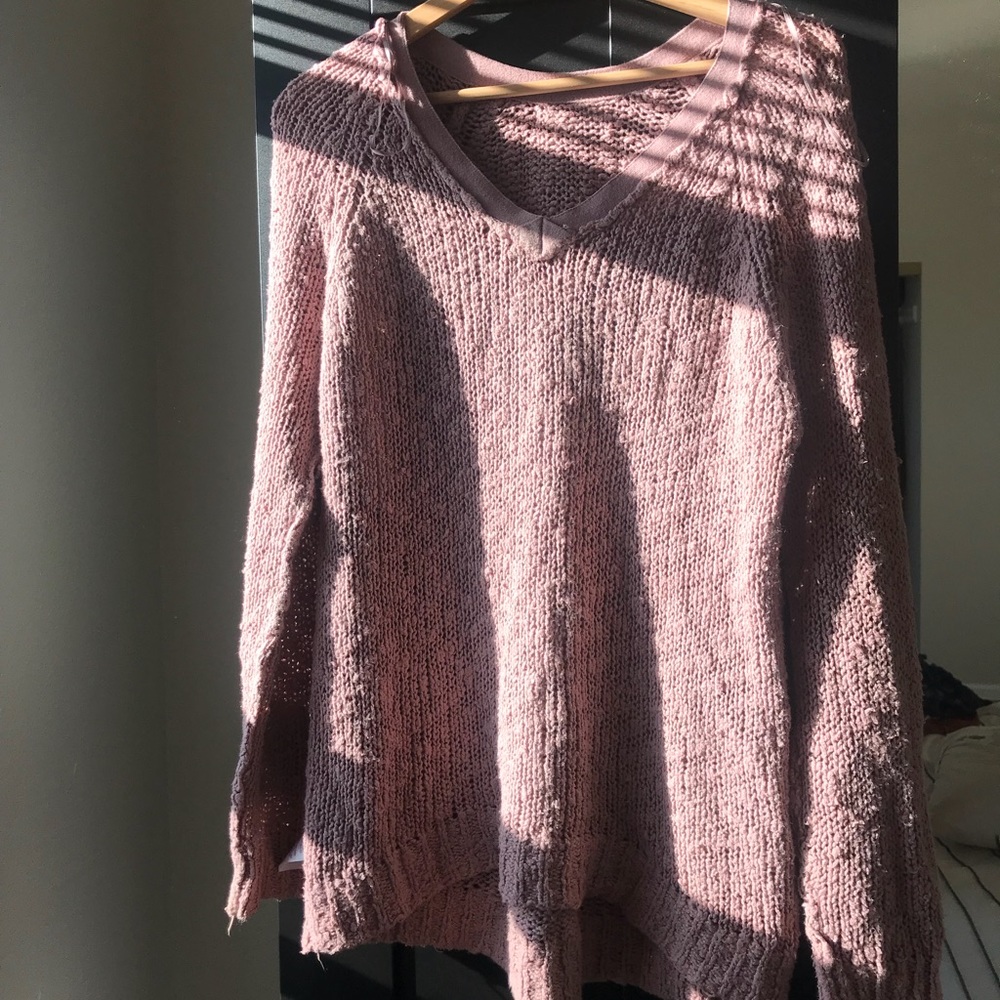 Perfect Pale Pink winter sweater
