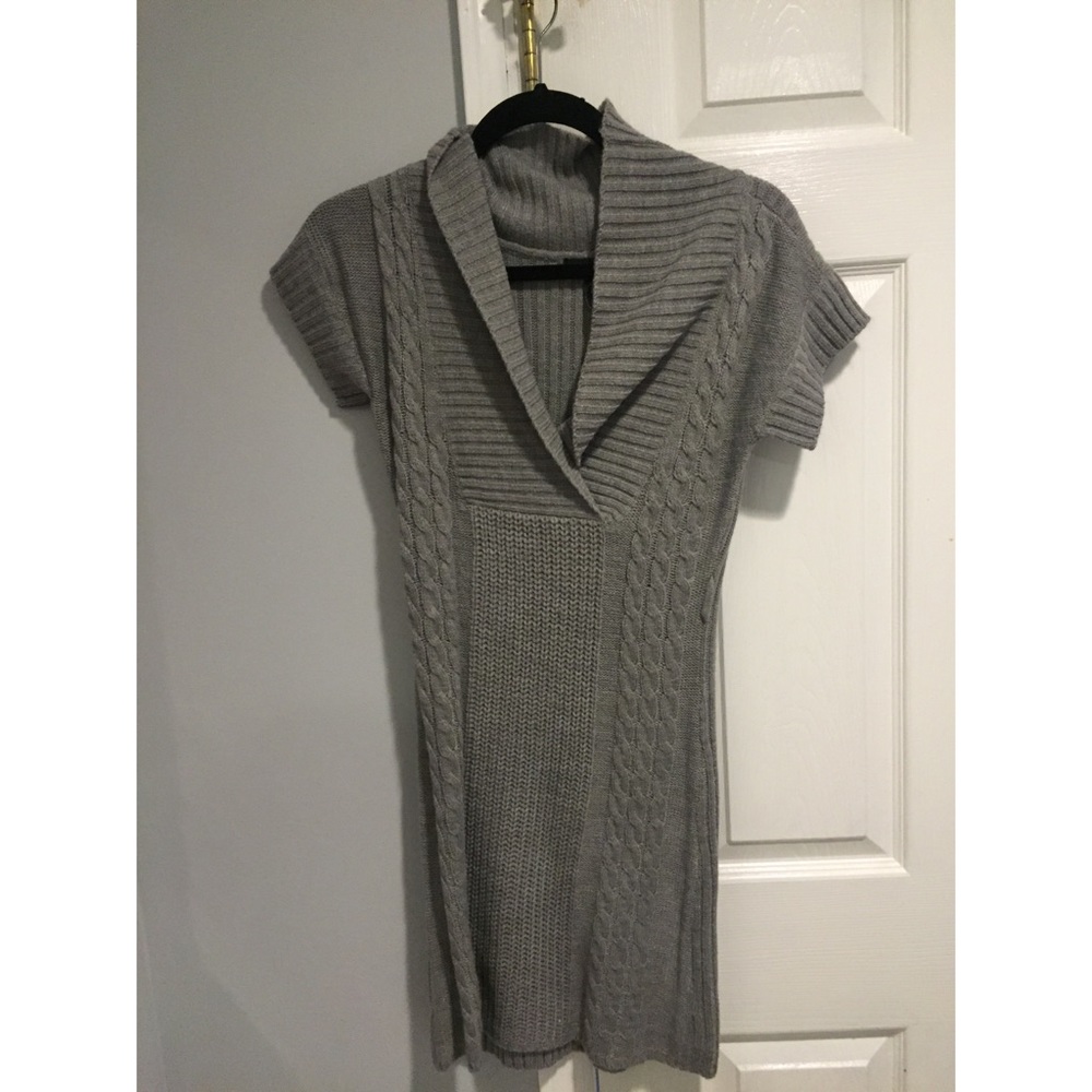 Grey sweater dress NWT!