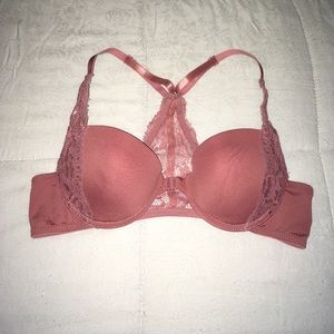 Pink bra