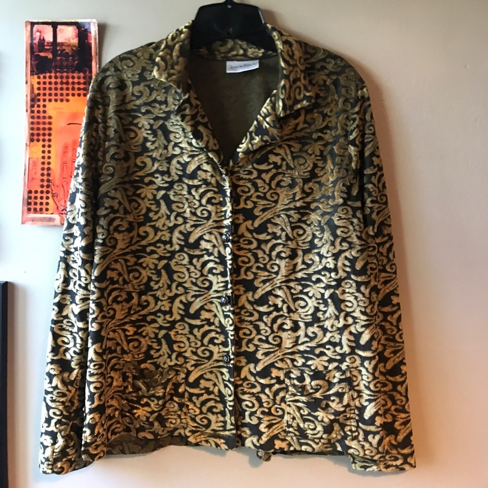 Vintage DVF Velvet Top