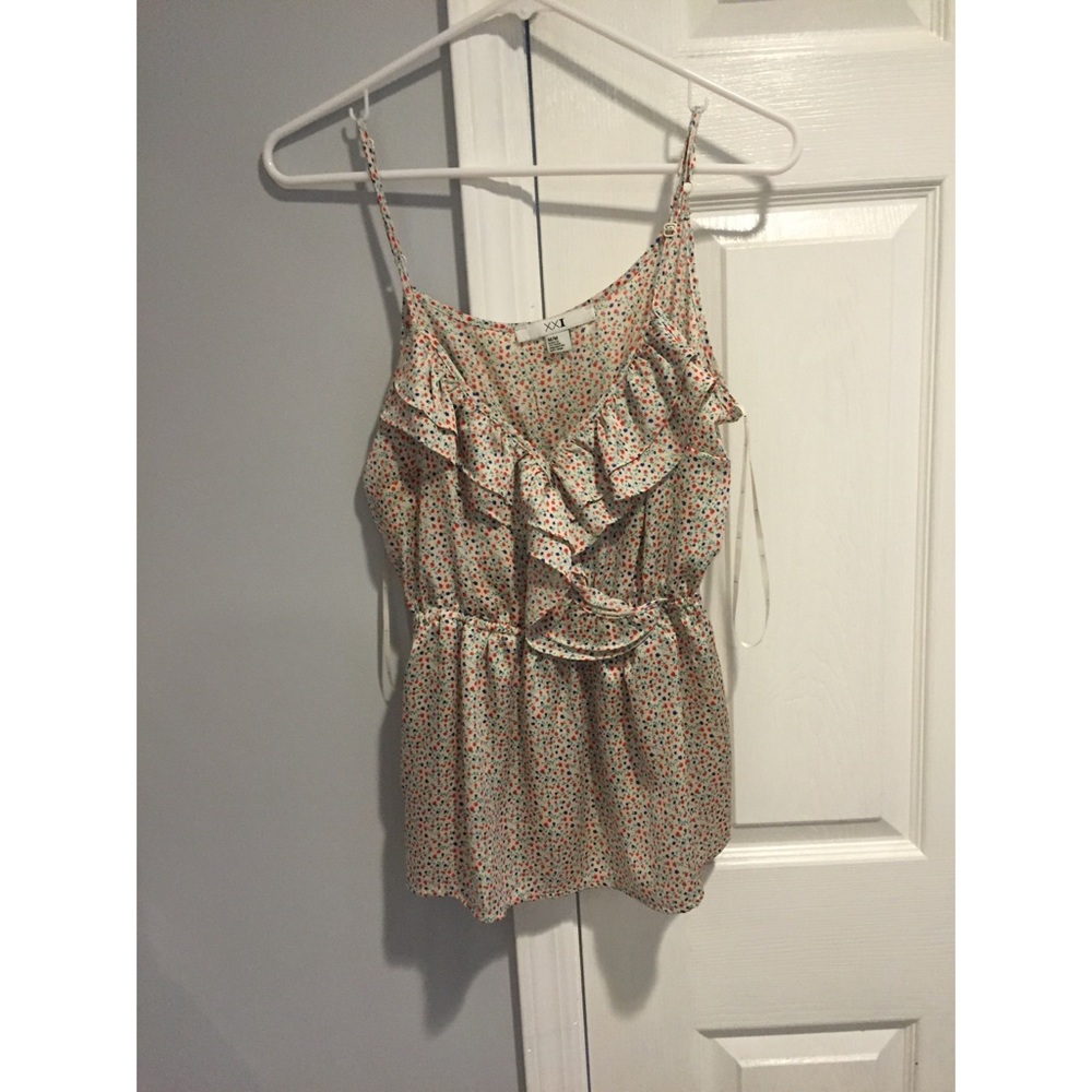 Forever 21 floral tank