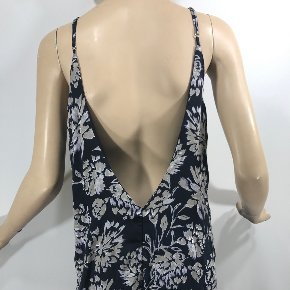 After Party by NastyGal Silk Maxi Floral Side Slit - Picture 5 of 7