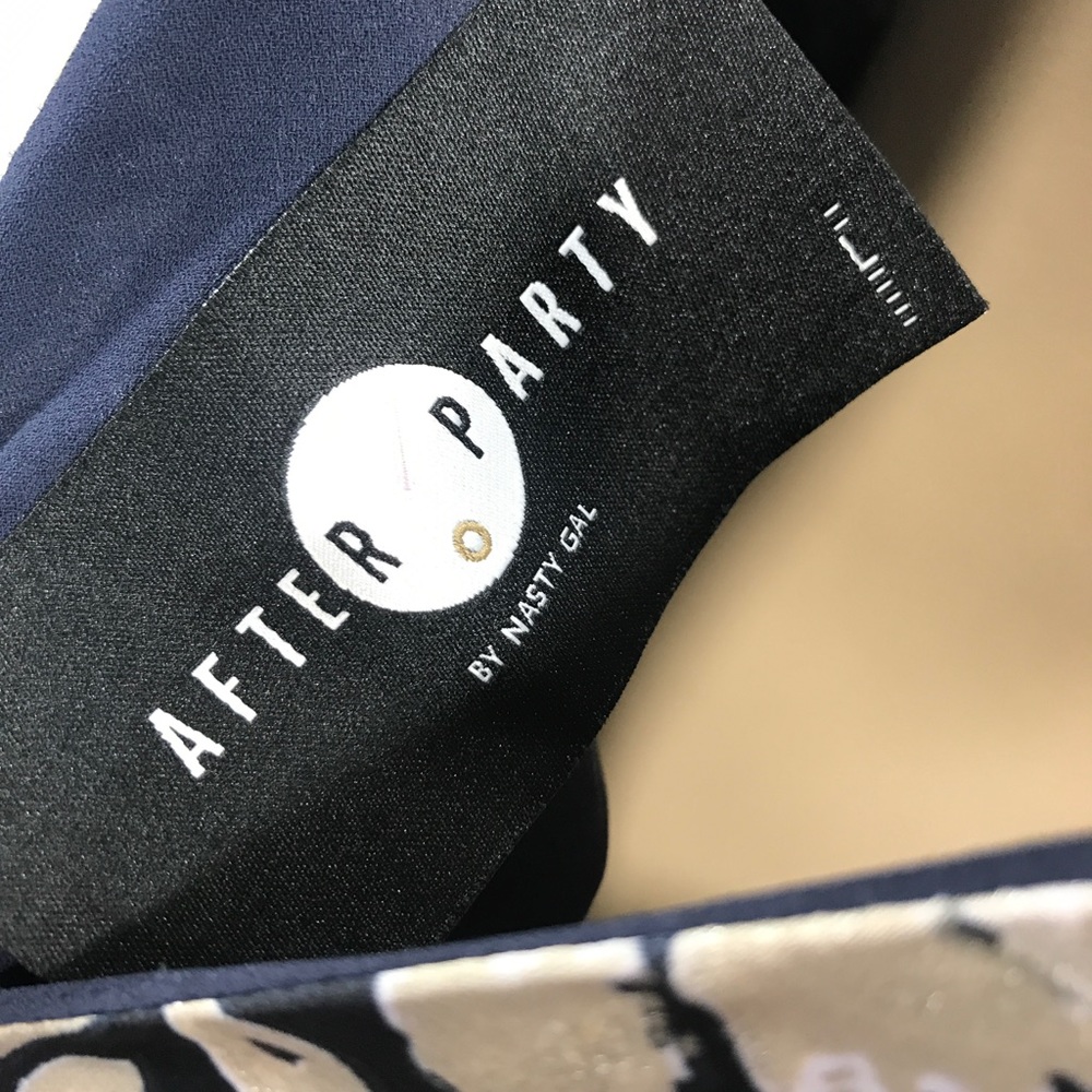 After Party by NastyGal Silk Maxi Floral Side Slit - Picture 7 of 7