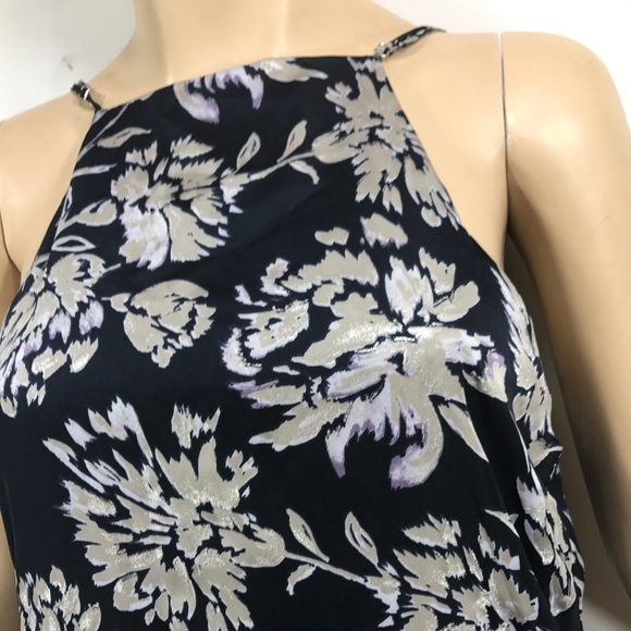 After Party by NastyGal Silk Maxi Floral Side Slit - Picture 2 of 7