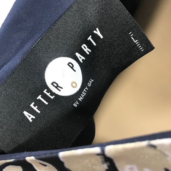 After Party by NastyGal Silk Maxi Floral Side Slit - Picture 7 of 7