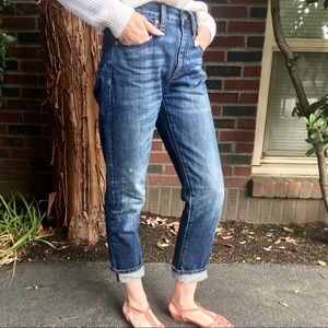 Madewell Cruiser Straight Crop Jeans