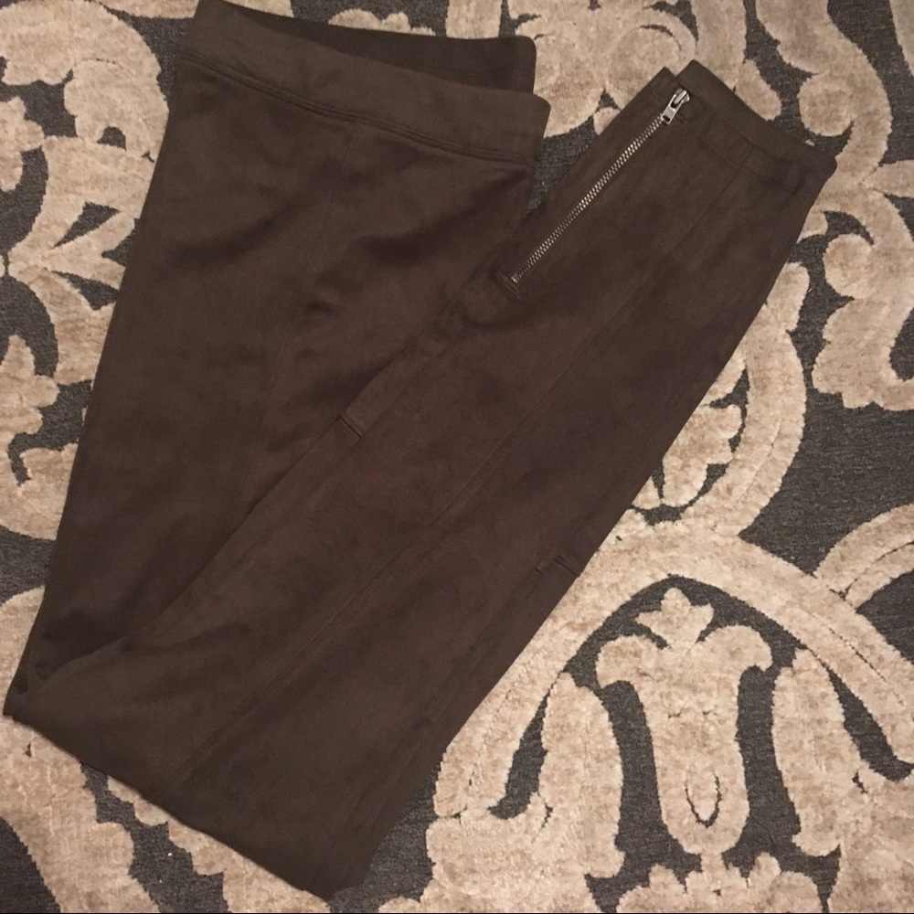 Express Olive Green Leggings