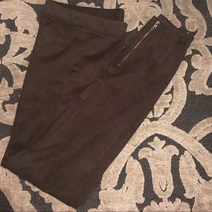 Express Olive Green Leggings