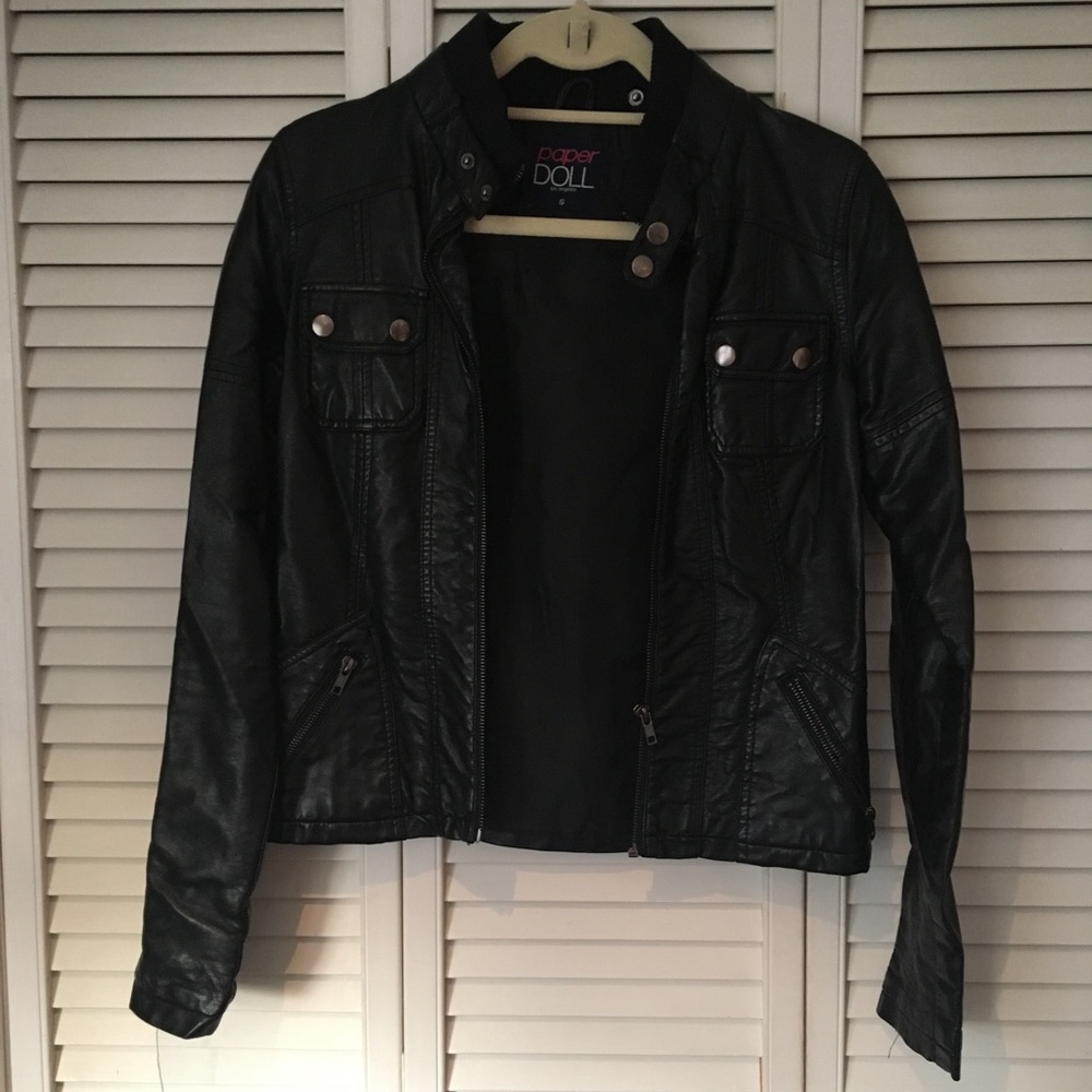 Leather jacket