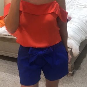 Blue Scallop Banana Republic Shorts