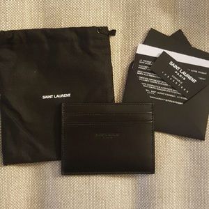 Ysl card wallet