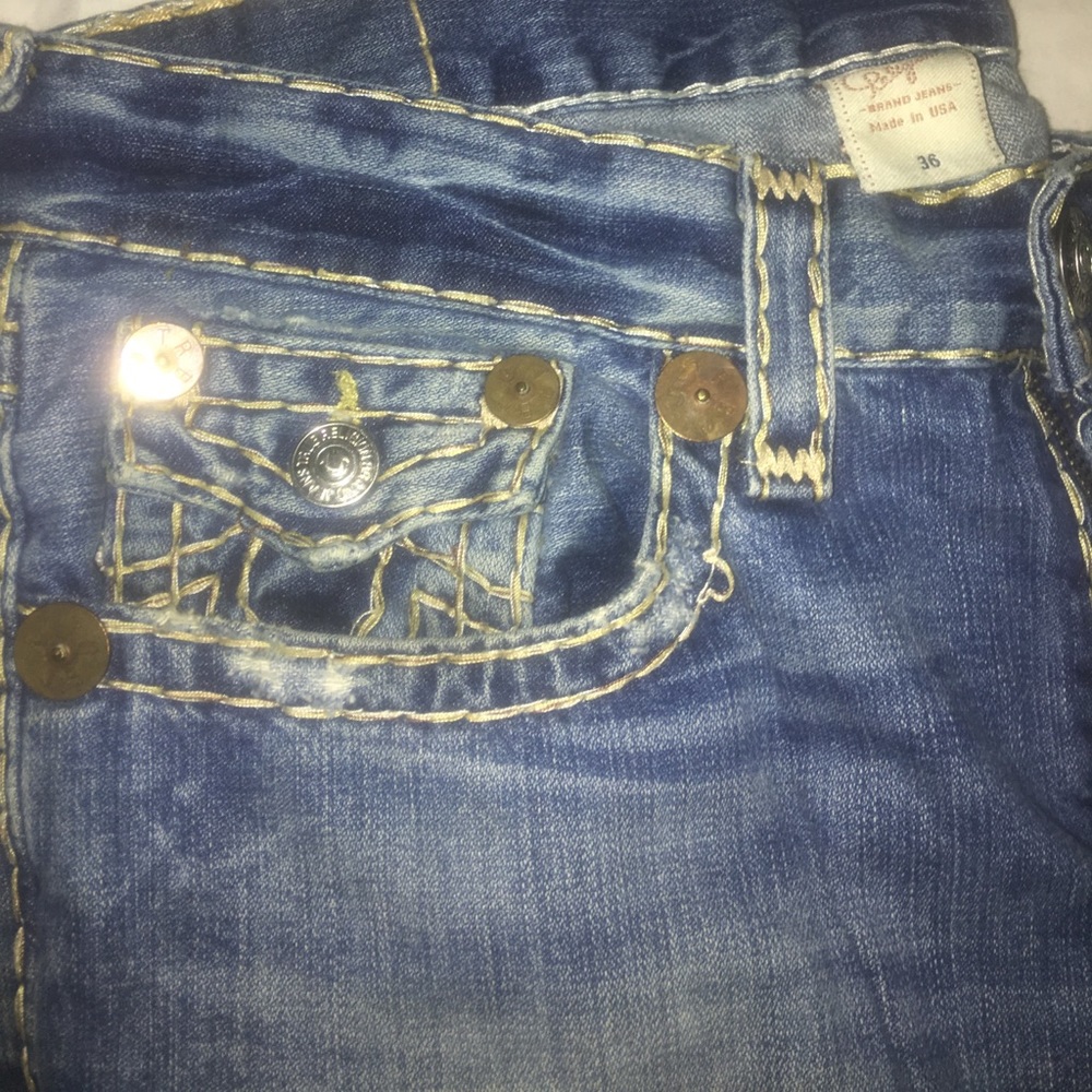 True religion jeans as 36