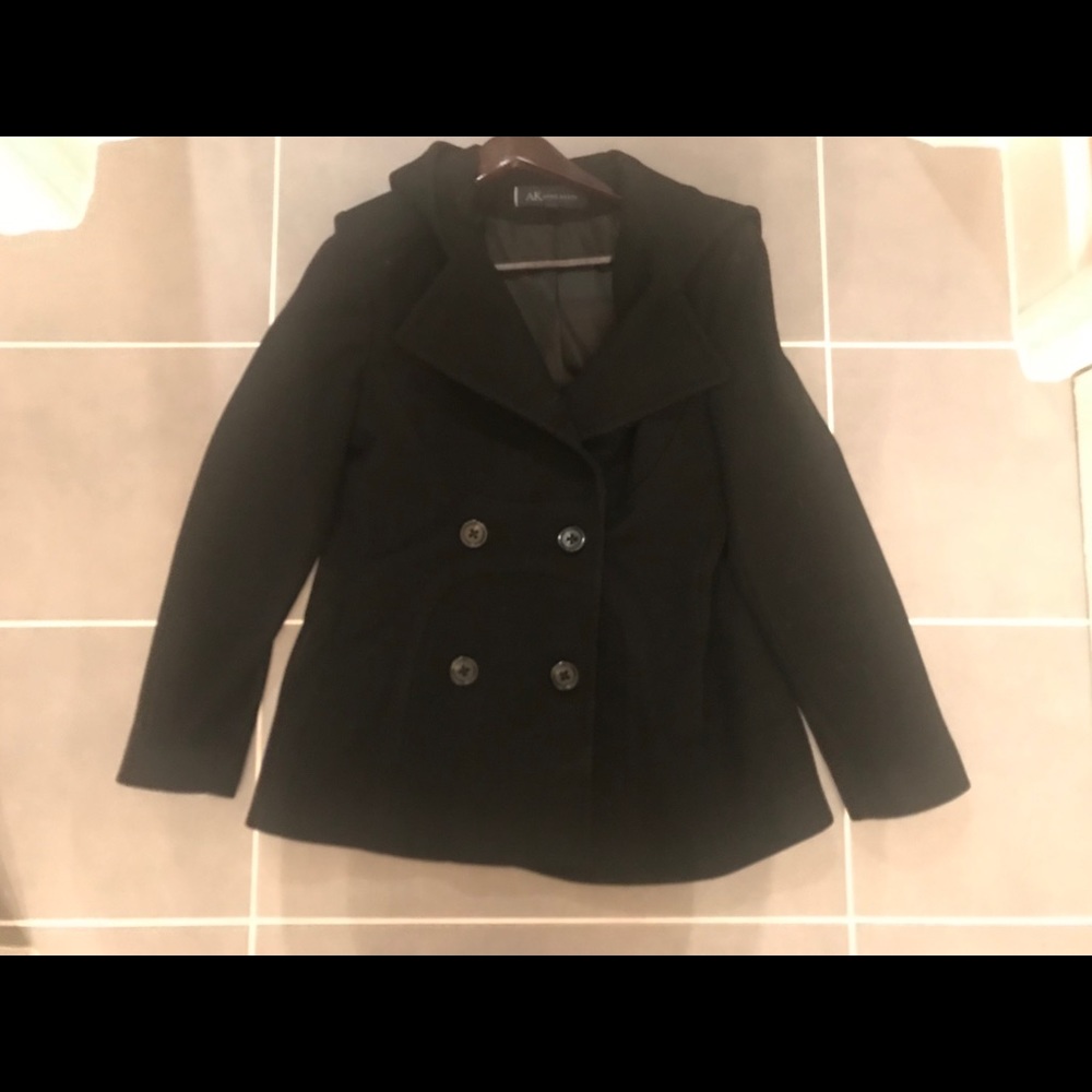 Anne Klein black winter sport coat