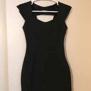 Black Express Bodycon Dress size 0