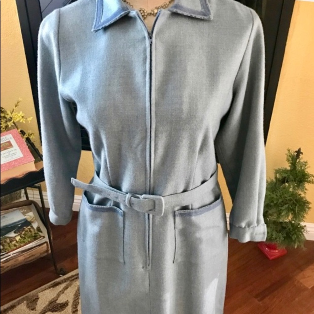 Super cute fall winter vintage dress