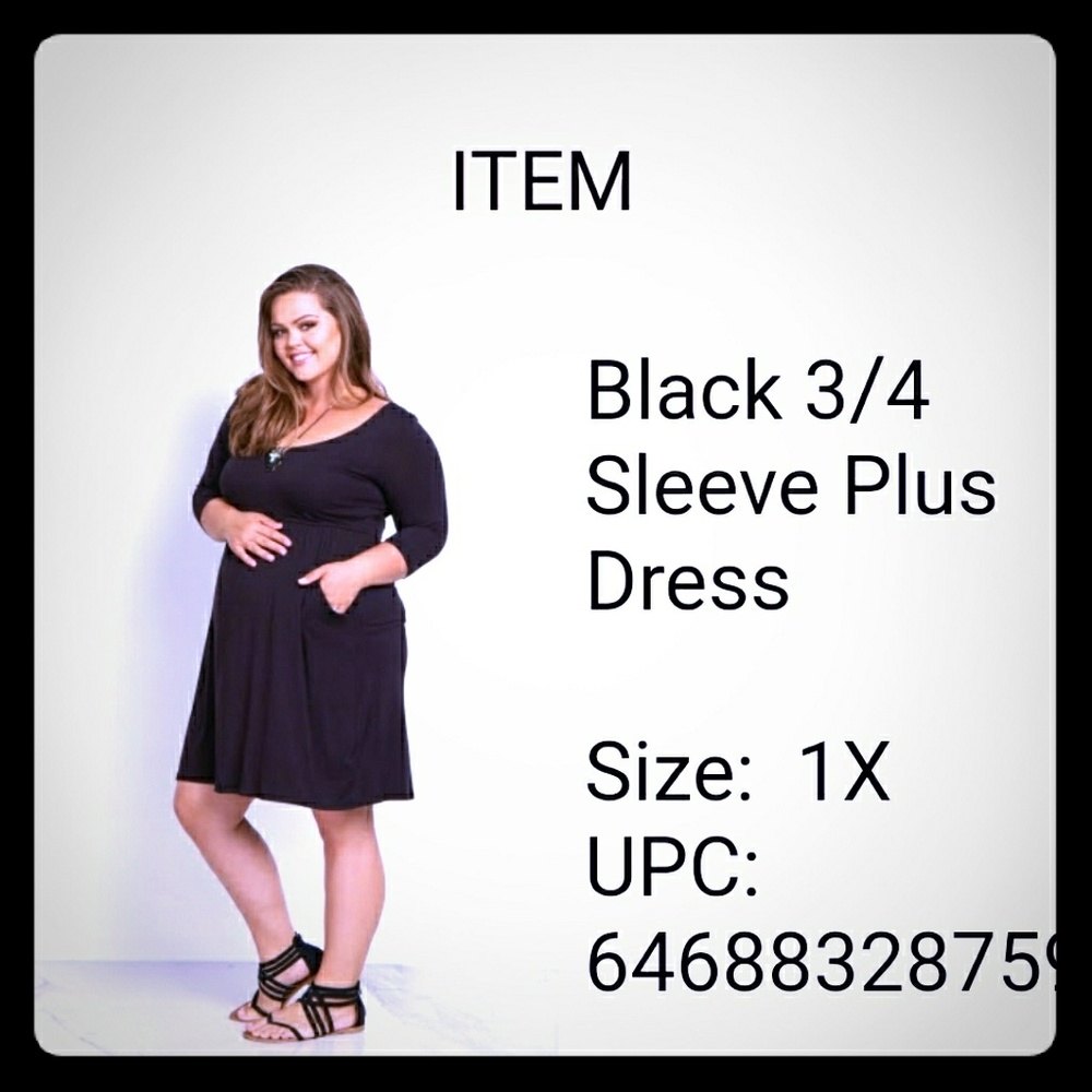 Black Maternity Dress