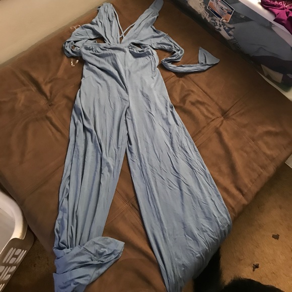 Wide leg jumpsuit - Picture 2 of 2