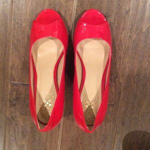 Vince Camuto red heels