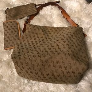 Dooney and Bourke handbag set