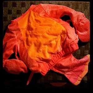 Adorable newborn- 6months lobster costume.