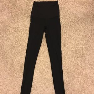 Pure Barre brand black high waist leggings! Size M