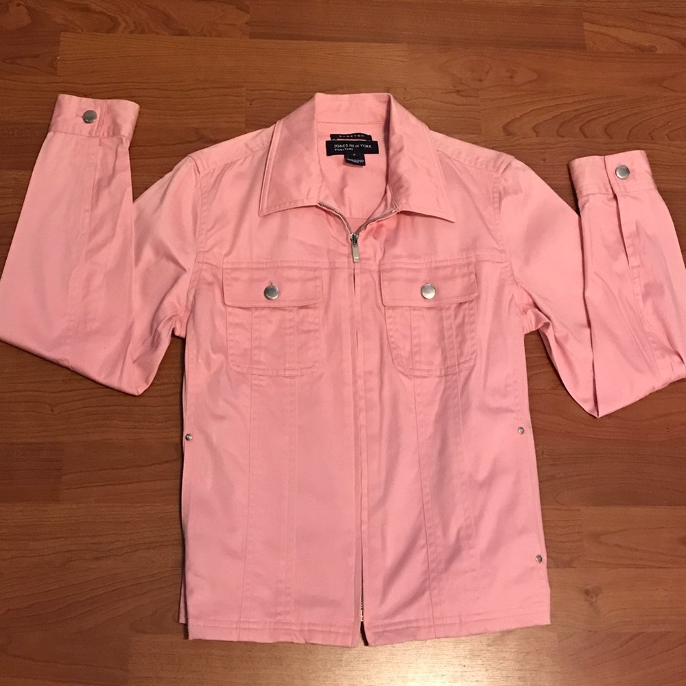 Jones New York Signature Pink Jacket