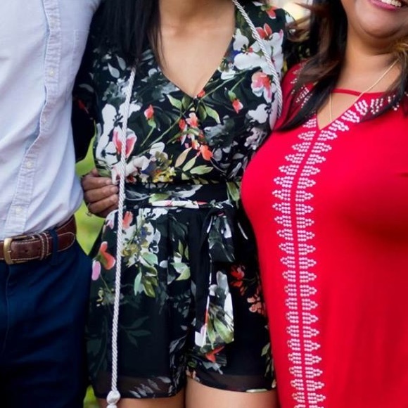 Gianni Bini Pants - Gianni Bini Floral Romper