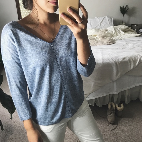 Ann Taylor Tops - ANN TAYLOR/ linen top