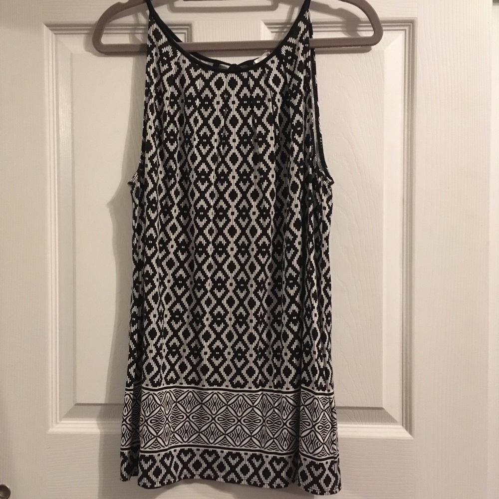 Max Studio Back Tie Top