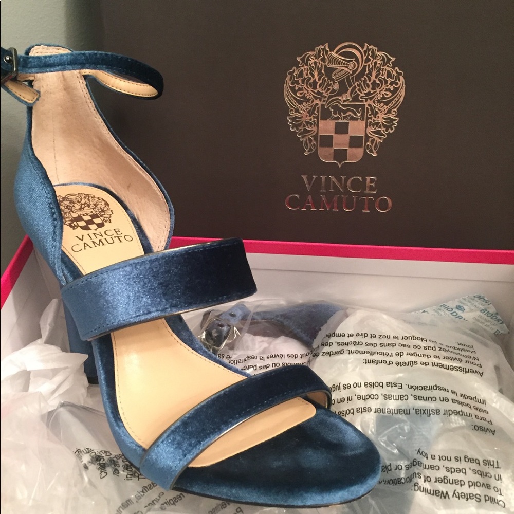 Vince Camuto suede heels