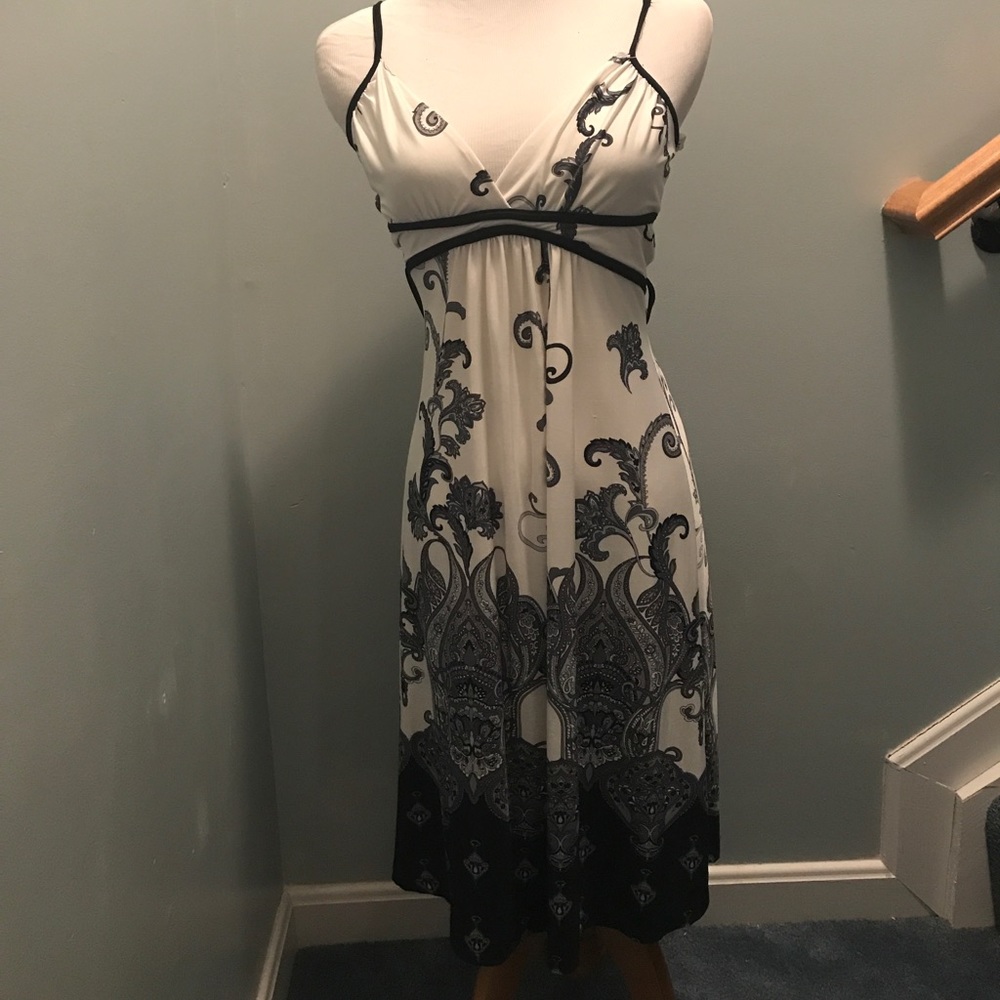 Black and White Dress