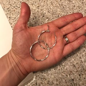 Hoop earrings