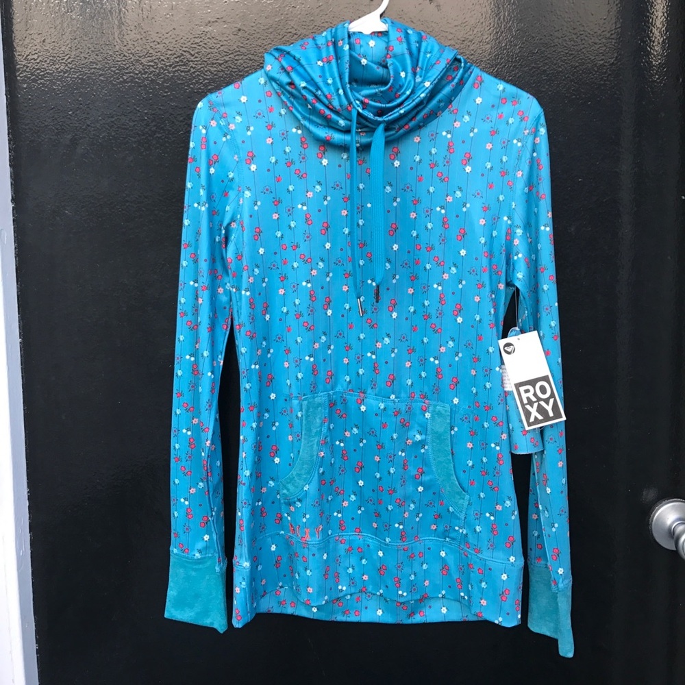 Roxy slouch neck long sleeve shirt