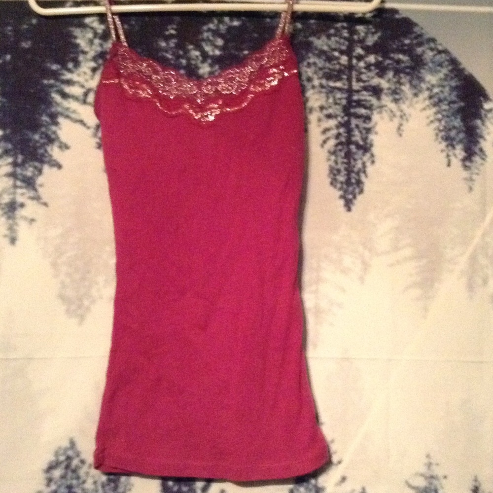 Purple and silver tank