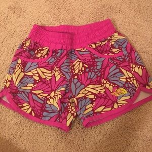 The North Face girls shorts