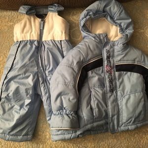 Snow suit 12 months coat and pants