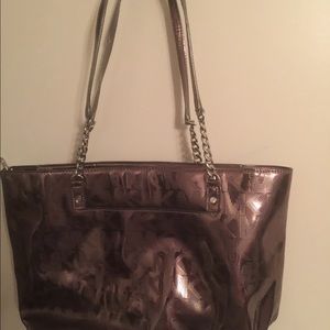 Michael Kors Metallic Silver Bag