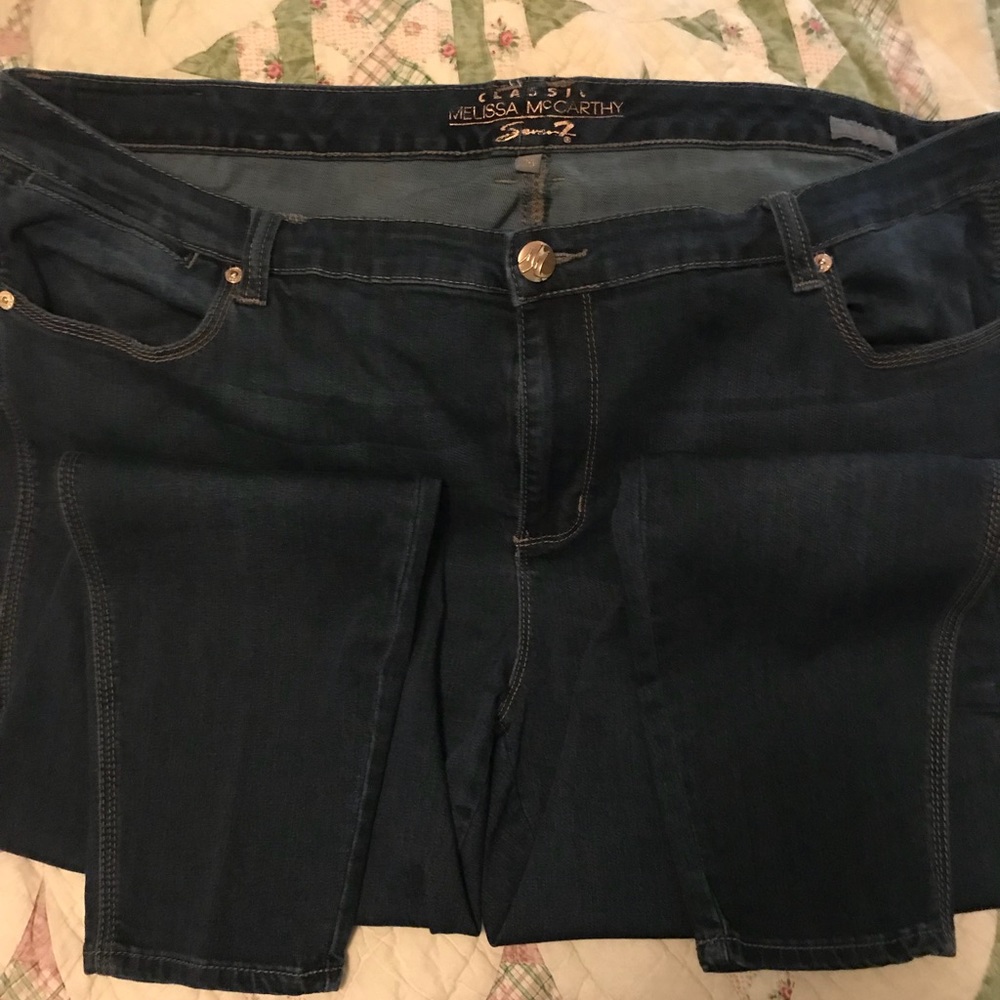 Sz 26 plus Melissa McCarthy Seven7 Classic Legging