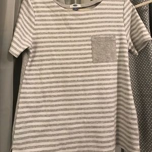 Stripped pocket tee Stripped pocket tee