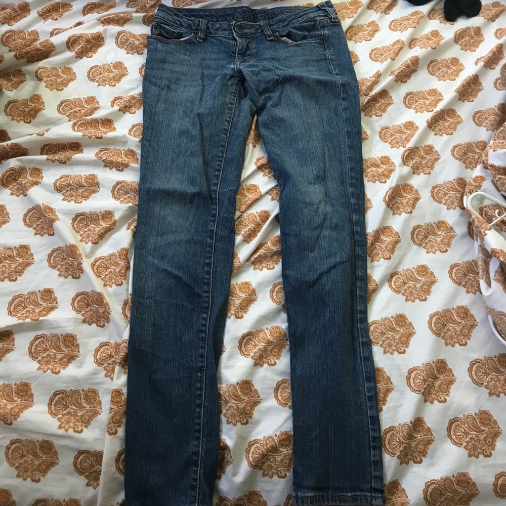 Denim skinny jeans