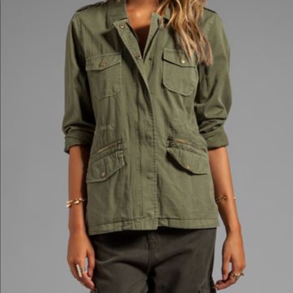 Velvet by Graham & Spenser Trendy Army jacket