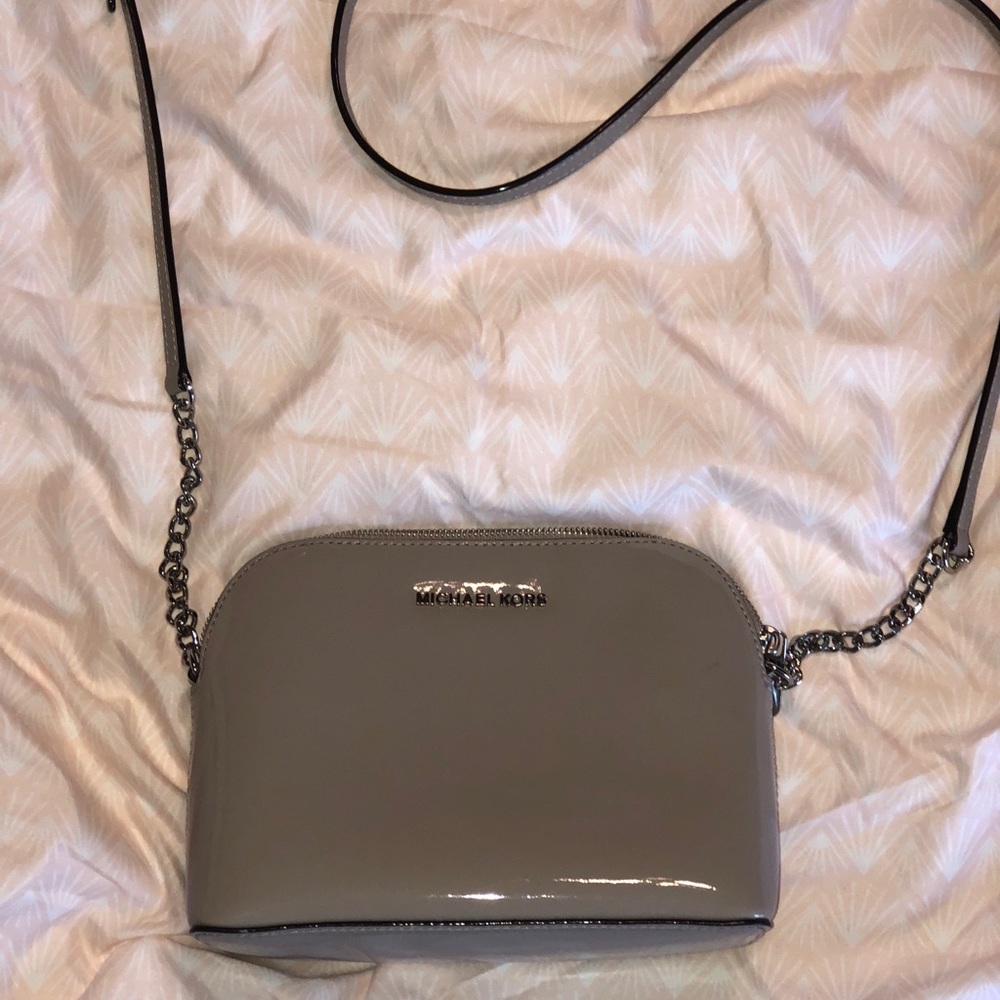 Michael Kors Grey Crossbody