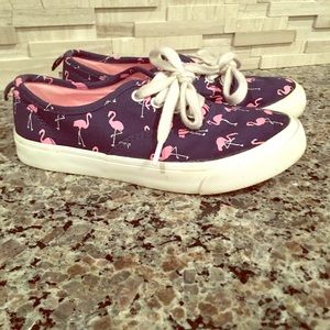 flamingo tennis shoes