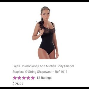 Ann Michell size S thong body shaper