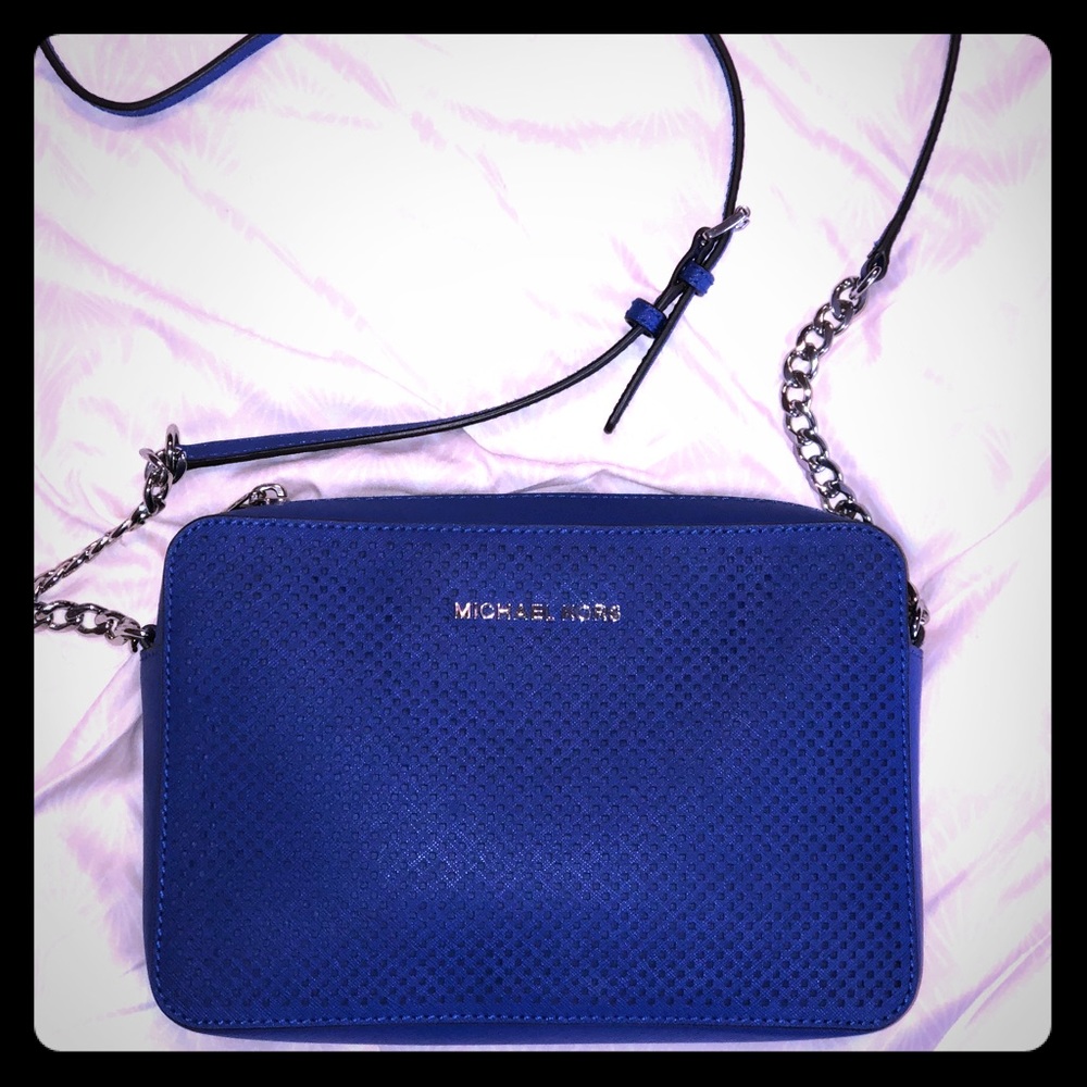 Michael Kors blue Crossbody