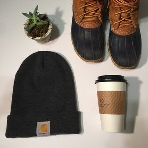Grey Carhartt Beanie