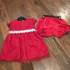Baby Girl Jayne Copeland Holiday Dress 18 months