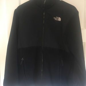 The North Face black fleece.