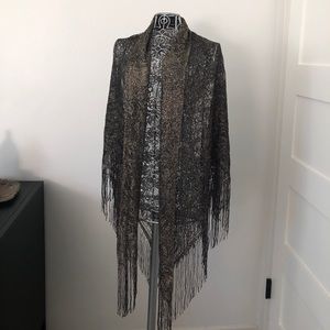Vintage gold shawl