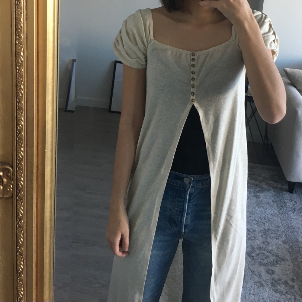 Zara long top